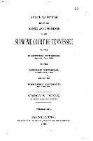 Reports of Cases Argued and Determined in the Supreme Court of Tennessee 1