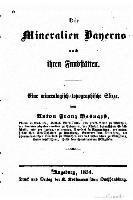 bokomslag Die mineralien Bayerns nach ihren fundstatten