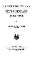 Leben und Werke Peter Pindars 1