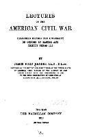 bokomslag Lectures on the American Civil War