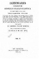bokomslag Dizionario di erudizione storicoecclesiastica da S. Pietro sino ai nostri giorni - Vol. III