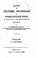 Johannes Muller - Archiv für Anatomie, Physiologie und wissenschaftliche Medicin, Häftad