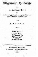 Allgemeine Geschichte der neuesten Zeit