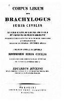 Corpus legum sive Brachylogus iuris civilis 1