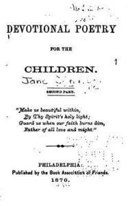 Devotional Poetry for the Children - Devotional Poetry for the Children - Second Part, Häftad