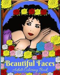 bokomslag Beautiful Faces: Adult Coloring Book