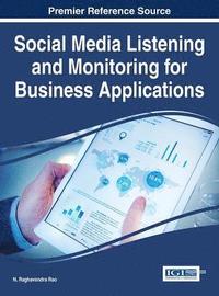 bokomslag Social Media Listening and Monitoring for Business Applications