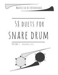 bokomslag 58 duets for snare drum: Volume 1