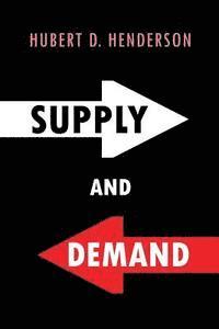 bokomslag Supply and Demand