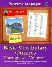 bokomslag Parleremo Languages Basic Vocabulary Quizzes Portuguese - Volume 1