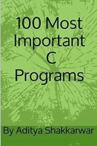 bokomslag 100 Most Important C Programs