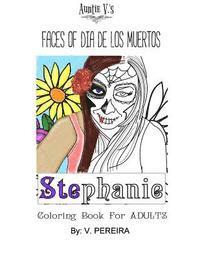 bokomslag Auntie V's Faces of Dia de los Muertos: Adult Coloring Book