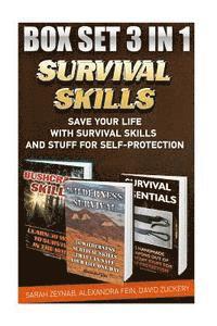 bokomslag Survival Skills BOX SET 3 IN 1: Save Your Life With Survival Skills: (Preparedness, SHTF Stockpile, Emergency Preparedness Camping, How To Survive Nat