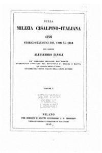 bokomslag Sulla milizia cisalpino-italiana, cenni storico-statistici dal 1796 al 1814