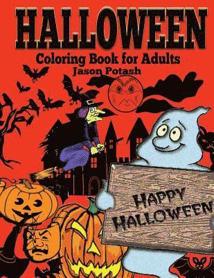 Halloween Coloring Book For Adults 1