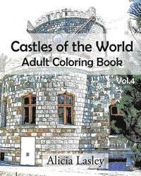 Castles of the World: Adult Coloring Book Vol.4: Castle Sketches For Coloring 1