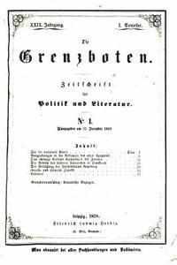 bokomslag Die Grenzboten 1870