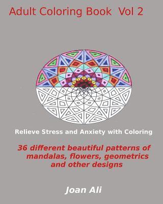 Adult Coloring Book: Relieve Stress and Anxiety with Coloring 1