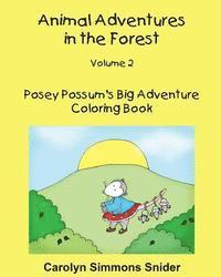 bokomslag Posey Possum's Big Adventure Coloring Book