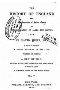 David Hume - The history of England - Volume V, Häftad