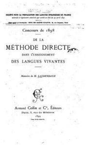 bokomslag Concours de 1898 de la méthode directe dans l'enseignement des langues vivantes