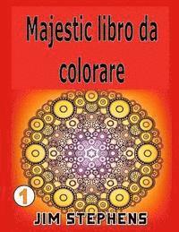 bokomslag Majestic libro da colorare