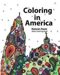 Coloring In America: Adult Coloring Book 1