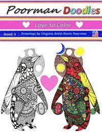 bokomslag Poorman Doodles 5: Love to Color