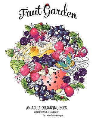 Fruit Garden Adult Colouring Book 1