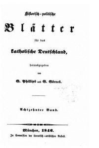 bokomslag Historisch-politische Blätter für das katholische Deutschland