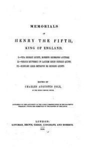 Memorial of Henry the Fifth, King of ENgland 1