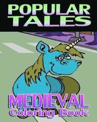 bokomslag Popular Tales & Medieval Coloring Book