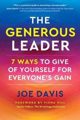 bokomslag Generous Leader