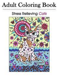 bokomslag Stress Relieving Cats 39 Detailed and Ornate Cat Designs for Grown-Ups and Adults