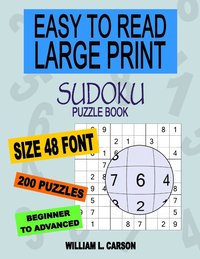 bokomslag Easy To Read Large Print Sudoku
