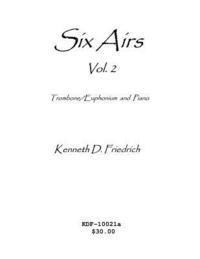 bokomslag Six Airs for Solo and Piano, Vol. 2 - trombone/euphonium version