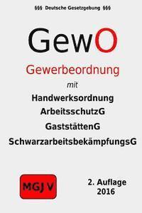 bokomslag Gewerbeordnung - GewO