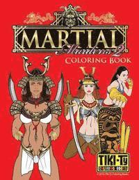 bokomslag Martial Maiden Adult coloring book: Tiki Ty coloring book