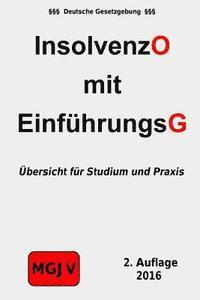 bokomslag Insolvenzordnung mit Einführungsgesetz: InsO