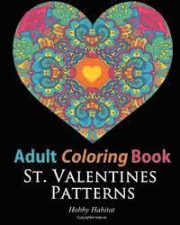 bokomslag St. Valentines Zentangle Patterns: 33 Stress Relieving, Romantic St. Valentines Coloring Designs