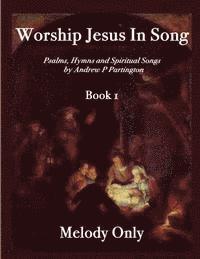 bokomslag Worship Jesus In Song Melody Only