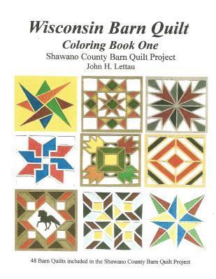 bokomslag Wisconsin Barn Quilts Coloring Book One