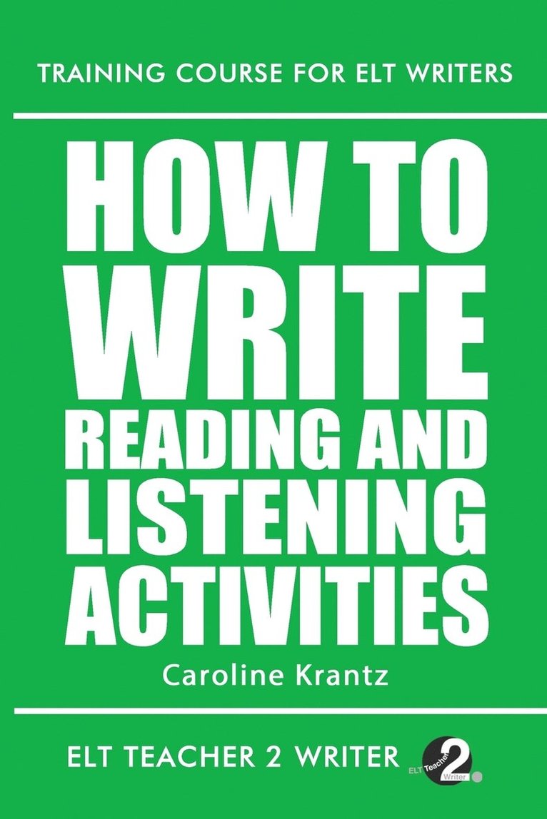 How To Write Reading And Listening Activities 1