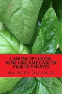 bokomslag Cancer of Colon-How I became cancer free in 9 monts: Cancer can be cured-very little expense