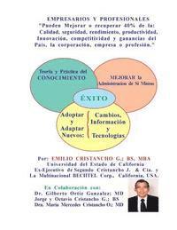 Gilberto Ortiz-Gonzalez, Jorge y. Octavio Cristancho-G Bs - EMPRESARIOS Y PROFESIONALES Pueden Mejorar o Recuperar 40% de la: Calidad, Segur: Empresarios y Profesionales pueden Mejorar o Recuperar 40 % de la Ca, Häftad