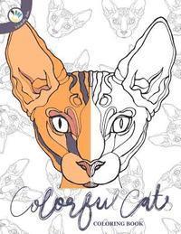 bokomslag Colorful Cats Coloring Book