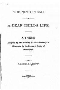 The ninth year of a deaf child's life 1