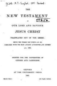 bokomslag The New Testament of Our Lord and Saviour Jesus Christ