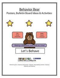 Behavior Bear Posters and Bulletin Board Ideas and Activities 1