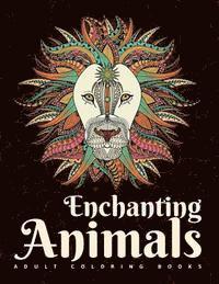 Adult Coloring Books: Enchanting Animals 1